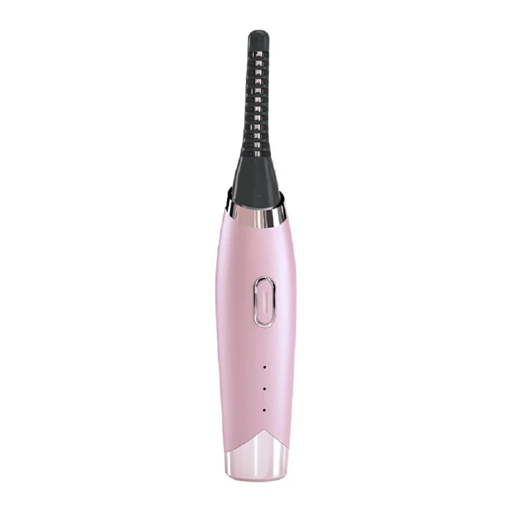 Electric Heated Eyelash Curler USB Rechargeable Eyelashes Curler Quick Heating Natural Eyelash Curler Long Lasting Makeup