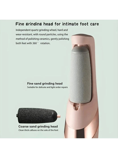 1Pc Electric Foot Dead Skin Removal Machine,Electric Foot Grinder, Electronic Foot Files,Creative Electronic Foot File, Exfoliator Tool for Household,Rechargeable Foot Callus Remover